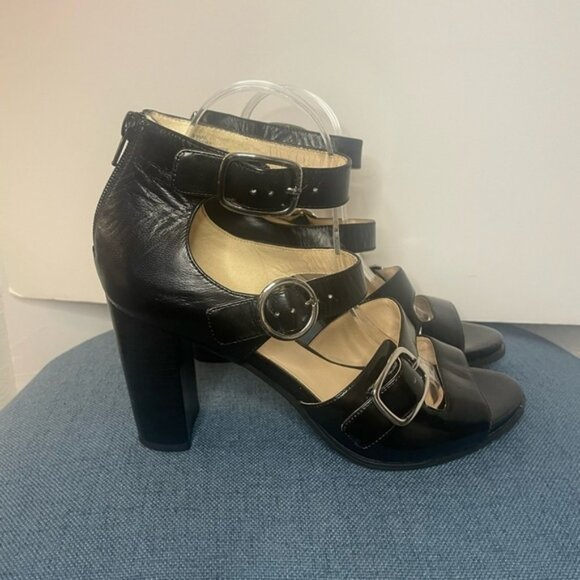 NINE WEST Pereira Heels size 9 1/2 - Picture 1 of 16